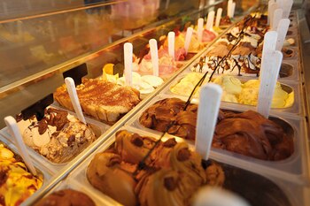 El helado casero, de sabores