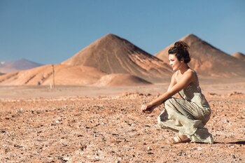 Vestido de Georgette de seda