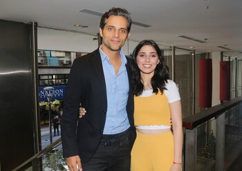 Zoe Hochbaum y Joaquín Furriel