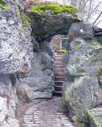 La gruta de Goethe hoy