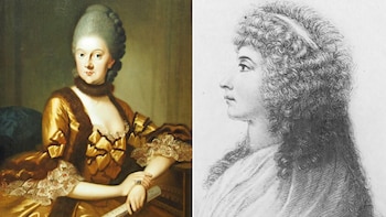 Anna Amalia, en una pintura