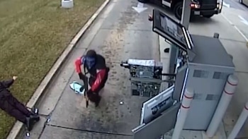 Los criminales estaban armados con