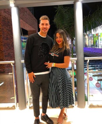 Larissa y Jonathan en México.