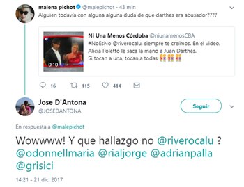 El hilo de tuits que