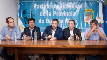 Las autoridades del PJ Bonaerense