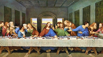 La Última Cena, pintada por