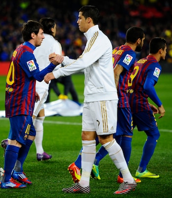 Barcelona (2012): empate 2-2 por los cuartos de la Copa del Rey, con un gol de Cristiano (Getty)
