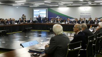 “Hace 21 años que buscamos ese acuerdo (con la UE) y ya es hora de que lo alcancemos”, declaró Cartes (Reuters)