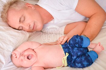 La siesta de padre e