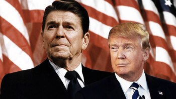 Si Donald Trump (derecha) no