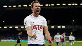 Harry Kane metió tres goles