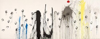 “Manos volando hacia las constelaciones”