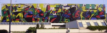 Mural cerámico en Ludwigshafen, Alemania