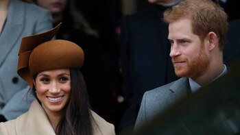 Meghan Markle, junto al príncipe