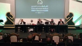 Los ajedrecistas iban a participar