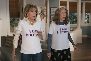 Lily Tomlin y Jane Fonda