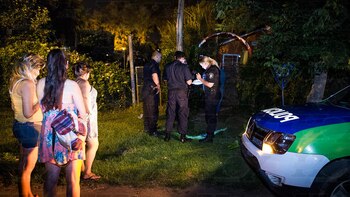 El lugar del violento crimen