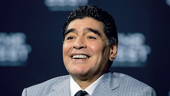 DIEGO MARADONA. Foto: Archivo GENTE