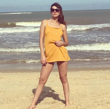 Zylberberg, durante sus vacaciones de