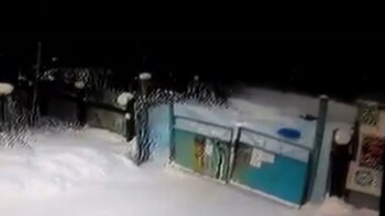 El joven quedó tendido en