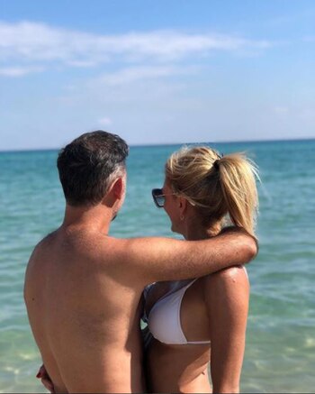 Diego y Yanina, enamorados