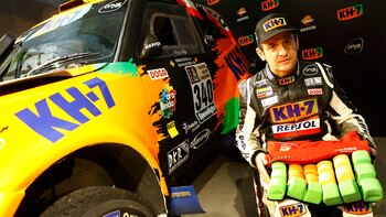 Isidre Esteve junto al “Cojín