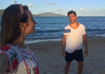 Selfie en Hamilton Island.