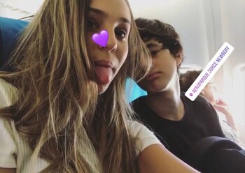 Juanita con su “nuevo look”.