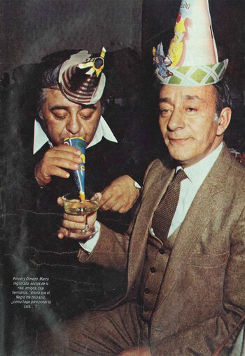 Olmedo y Jorge Porcel (Foto: