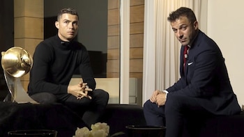 Cristiano Ronaldo concedió una entrevista