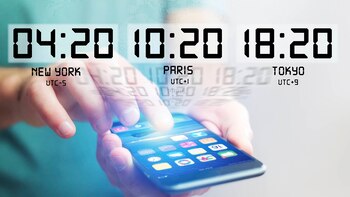 La diferencia horaria produce efectos