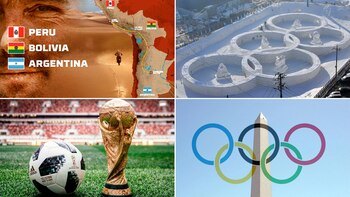 El Dakar, los Juegos Olímpicos de Invierno, la Copa Mundial de la FIFA y los Juego Olímpicos de la Juventud, son algunos de los grandes eventos del calendario deportivo 2018