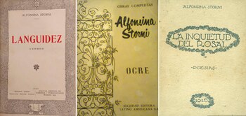 Tres de sus primeras obras