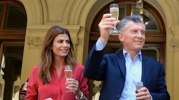 El presidente Mauricio Macri compartió