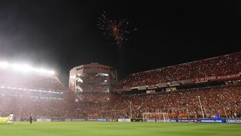 “El estadio de Independiente será de los más lindos de la región cuando lo techemos”, afirmó (Foto: Getty)
