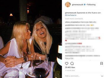 Susana y su hija Mercedes recibieron juntas el 2018