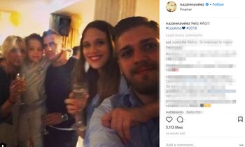 Además de pasarlo con su novio, Barbie lo pasó con su mamá Nazarena