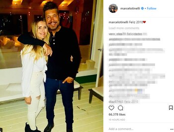 Marcelo Tinelli y su hija mayor, Mica