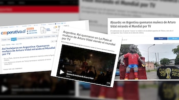 Medios chilenos reflejaron la noticia