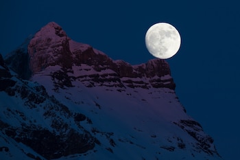 Gryon, Suiza. (Anthony Anex/Keystone via AP)