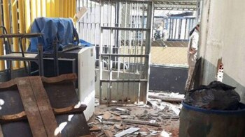 El interior del penal