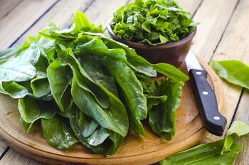 Los vegetales de hojas verdes