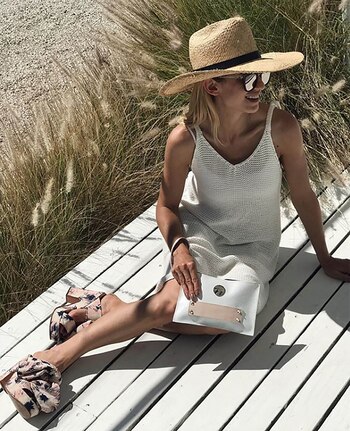 Sabina Hernández con su total