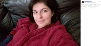 El posteo de Sandra Junior