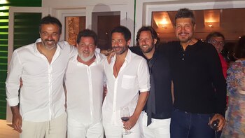Marcelo Tinelli festejó rodeado de su familia y amigos en Punta del Este (GM Press)