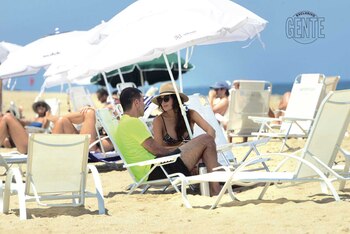 Enamorados. Macedo y Urtubey se