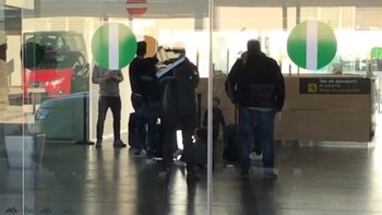 Thiago Messi, jugando con Luis