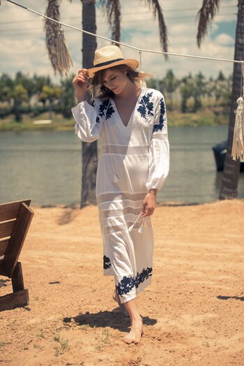 Vestido largo. Foto: Maia Croizet/