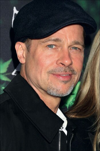 Brad Pitt en el estreno