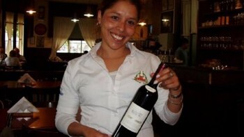 Silvia, en el trabajo. No